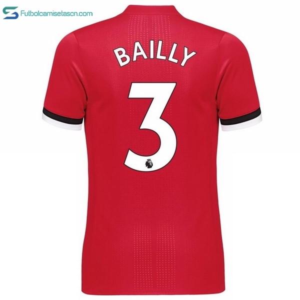 Camiseta Manchester United 1ª Bailly 2017/18